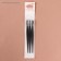 Razors for eyebrow correction, with a cap, set - 3 pcs, 12.7 cm, black color