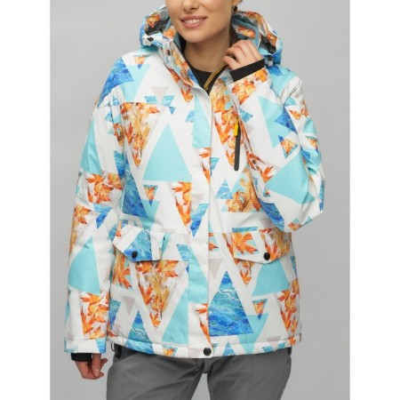 Ski suit female, size 42, blue color-27