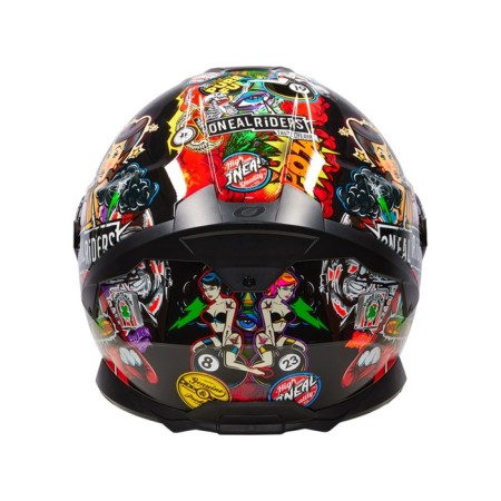 Helmet integral O’Neal Challenger Crank V.24, ABS, gloss, red/green, m-1