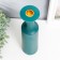 Polystone candlestick "Rykan" dark green 30x7.5x7.5 cm