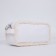 Bag Cross-Bodi with a zipper, white color