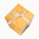New Year. Bonbonniere, New Year's gift packaging "Golden spruce", 7.5 × 8 × 7.5 cm.