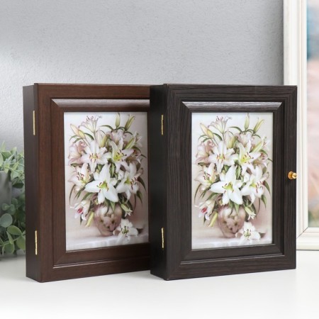 Key "Bouquet of Bely Lilius" Wenge 19x24 cm Mix