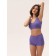Women's shorts in Mirey Shorts Rubber, size 46-48, color grapes