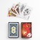 Plastic Plastic Maps "Roulette", 54 pcs, 25 μm, 8.8 x 5.8 cm, mix