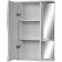 Bathroom Cabinet Mirror Iceberg Wave 2-50, Left