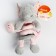 Stretching - spiral with toys arc on a stroller / crib for babies 0+ "Elephant Pink", crumb me