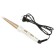 Delta Lux DL-0628, 25 W curbstick, ceramic coating, d = 13-25 mm, up to 180 ° C, white