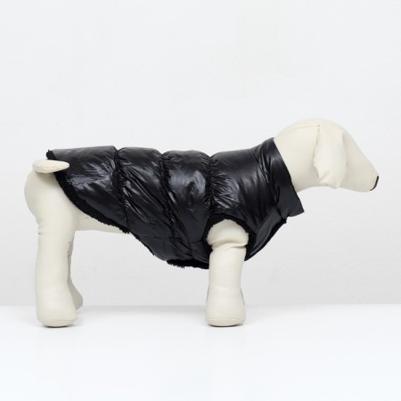 Dog jacket "Shine", 3xl (DS 50, OG 68, Osh 44 cm), black-2