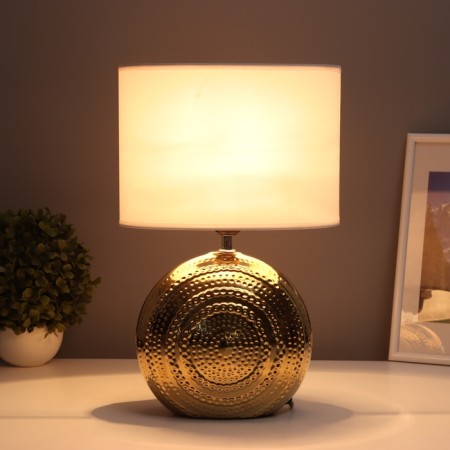 Table lamp 7515120TL/1 E27 40W gold 24.5x24.5x37 cm Risalux-1