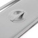 A stainless steel cover to gastro power 1/3, 32.5 × 17.6 × 1.5 cm, thickness 0.8 mm
