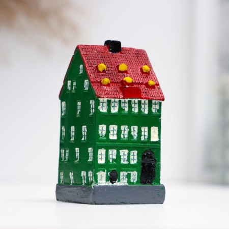 Figure "City House" 3x3x6cm, mix-3