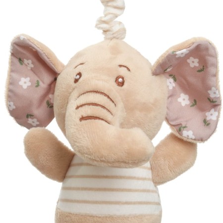 The suspension is soft with the vibration "Elephant Nyash", a tear, on a crib, stroller, crumb I-17
