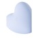 Vacuum-wave contactless stimulator of the Satiffyer Cutie Heart, silicone, blue color