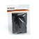 2-seater s/s outlet with a lid, Stekker series Erna, PST16-9015-03, black
