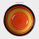Boronnik ceramic shade "India", 450 ml, d = 14 cm, color orange color