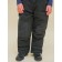 Semi -combinezone children, height 110 cm, black color