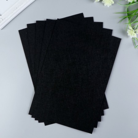 Hard felt 1 mm 20x30 cm black-1