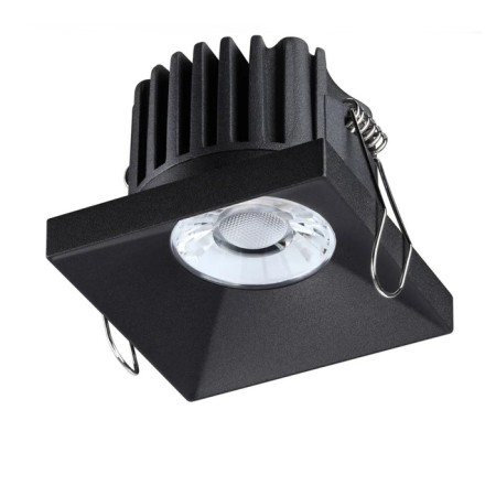 Lamp built -in Novotech. Metis, 10W, LED, 56x73x73 mm, black color-4