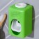 Mechanical “Leaves” dispenser for toothpaste, 9.5 x 5.8 cm.
