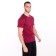Male T -shirt, Bordeaux color, size 48