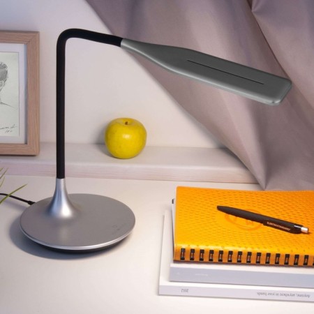 Warban table lamp, 5W LED, 6500K, 500LM, silver color-1