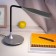 Warban table lamp, 5W LED, 6500K, 500LM, silver color