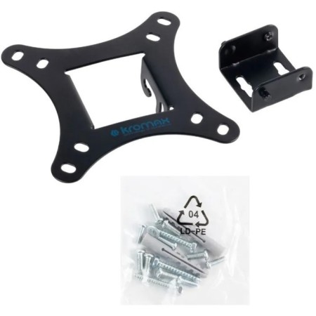 Kromax Vega-6 bracket, tilted, 15-32 ", up to 20 kg, 30 mm from the wall, black-5