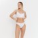 Panties female brazilians, white color (Bianco), size 48 (l)
