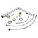 Kitchen mixer Zein Z1302, one -rod, with output for drinking water, brass, chrome