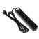 Luazon Lighting network filter, 5 outlets, 3 m, 2200 W, 3 x 0.75 mm2, 10 A, 220 V, black