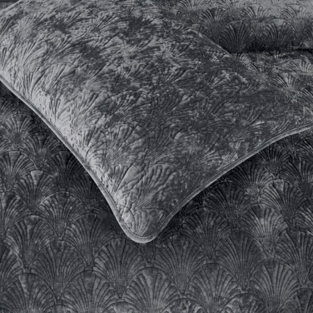 Cover with pillowcases Sofi de Marko "Rosalin", size 240x260 cm, 50x70 cm - 2 pcs, color gray-8