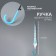 Umbrella - semi -automatic cane "flowers", 8 knitting needles, r = 46 cm, color mix
