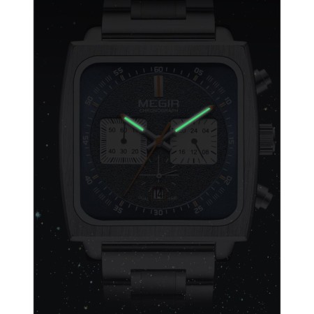 Men's wrist watches, D-4.35 cm, with a chronograph, 3 atm, luminous-2