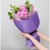Flower Flower Flower Packing matte "lavender", 0.5 x 9 m
