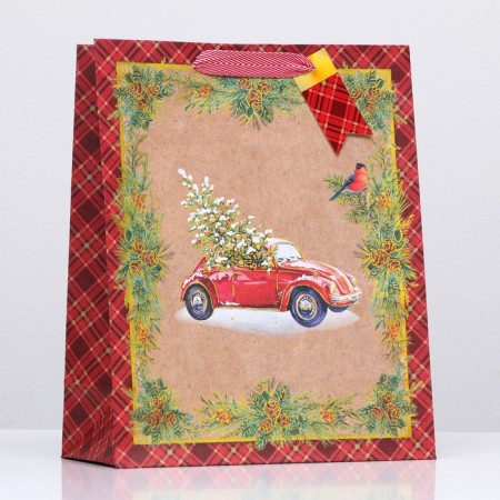 Gift package "Virgin with a Christmas tree" 26 x 32 x 12 cm-2