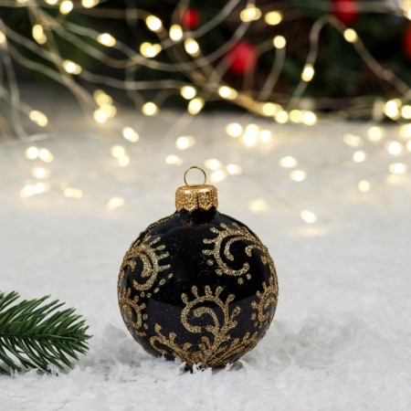 Ball "Frosty Blizzard", 65 mm., In a gift package
