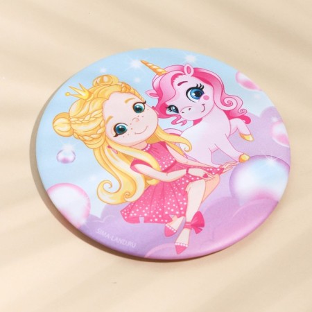 Mirror "for young princess", d = 7 cm-2