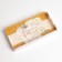 Cookie box, confectionery packaging with PVC lid, “March 8”, 10.5 x 21 x 3 cm