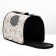 Bag - carrying for animals "cats", size S, 37.5 x 17 x 22 cm, beige