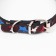 A collar with a scarf "Bright Life", 32 x 1 cm, brown