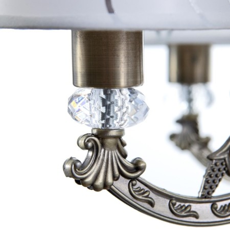 Virginia chandelier 5x40W E14 bronze 58x58x76 cm. Model F761TT-671-6