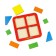 Squares, fractions, 4 pcs., 8 elements, mix, mix