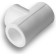 Aqualink tee, polypropylene, d = 110 mm