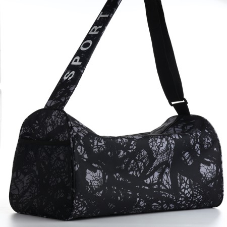 Sports bag, Textura, average size, color gray-3