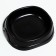 Bowl No. 1 "nulevka" 200 ml, 13.5 x 12.5 x 3 cm, black
