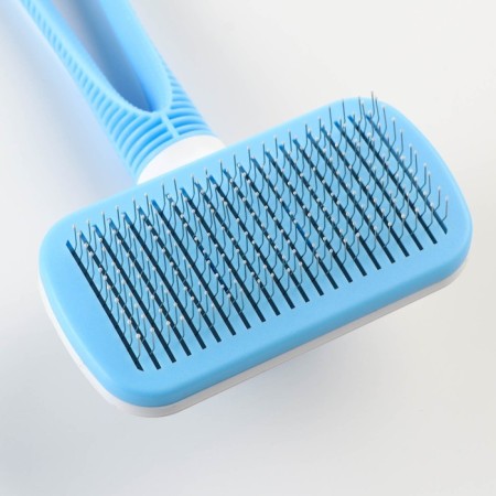 Pugrodnik with self -cleaning pizhon Premium, with drops, lightweight, 10 x 19 cm, blue-2