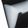Folder Carder Calligrata 13 Department. A4 plastic 0.7mm black. Mix TsV rubber bands
