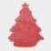 Decorative sticker "Grandfather Frost and Christmas tree" 23x21 cm