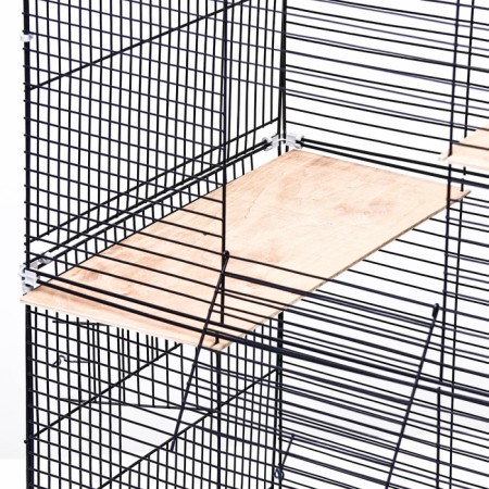 Cage for chinchilla "Pijon" No. 10, collapsible, 58 x 40 x 88, turquoise-8